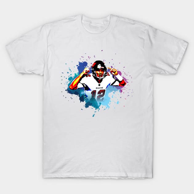 TAMPA BAY BUCCANEERS PLAYER T-Shirt by MufaArtsDesigns